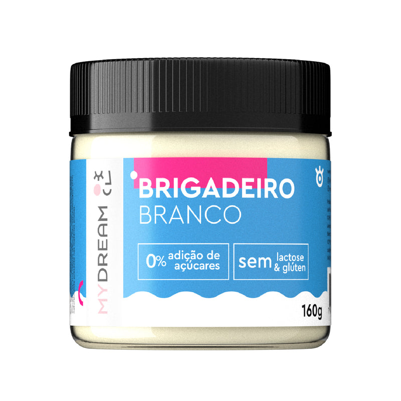 Brigadeiro Branco Sem adição de açúcar, sem lactose e sem glúten